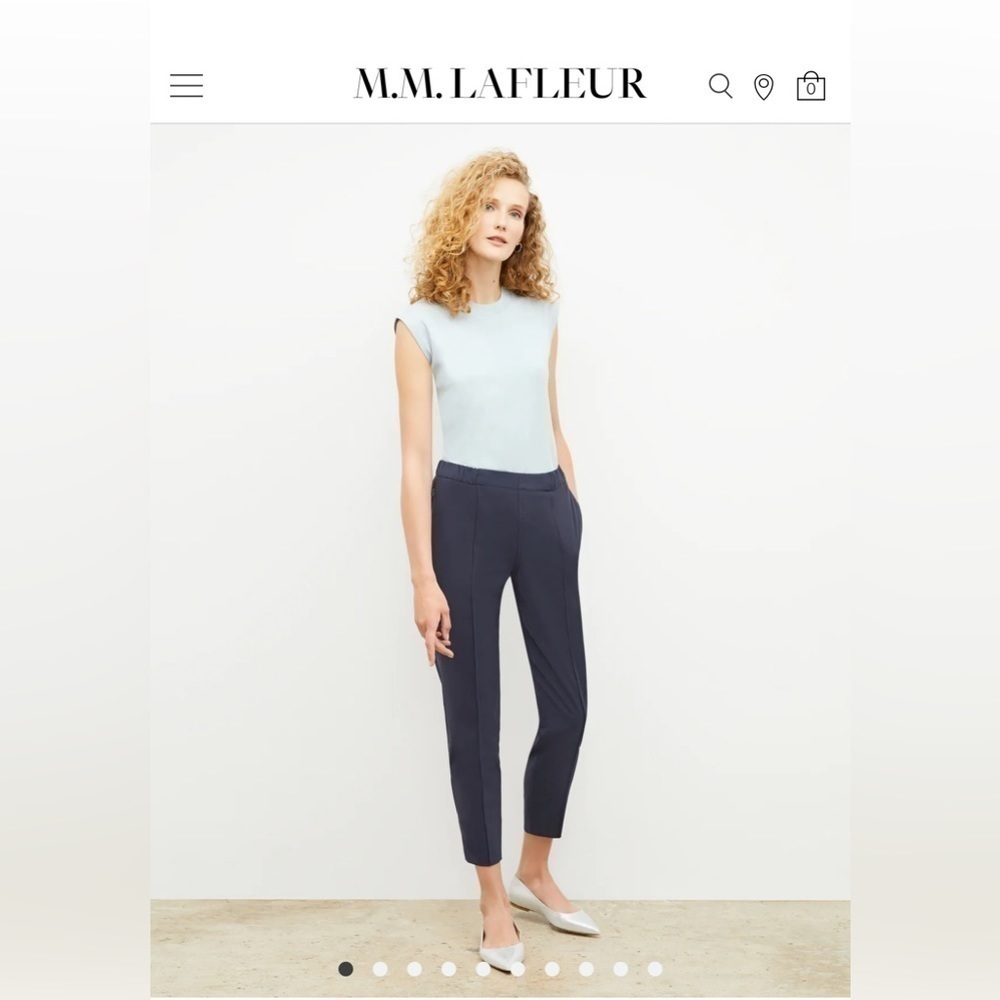 MM.LAFLEUR Pants The Colby Pant - OrigamiTech in Cool Charcoal Size OP